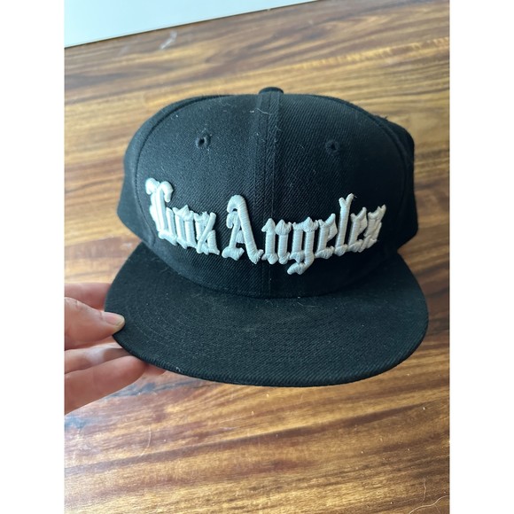 Los Angeles Black Snapback Nothing Nowhere Hat - Picture 1 of 5